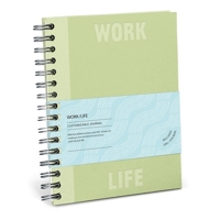 Work / Life Tabbed Sticker Journal: A Customizable Journal with Five Tabbed Sections and 200+ Stickers to Record Your Multi-Faceted Life 1642466824 Book Cover