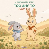 Too Shy to Say Hi: A Compass Crew Story About Shyness And Meeting Someone New for Kids Ages 4-8 (Compass Crew - EQ Stories) B0HGD6YV4M Book Cover