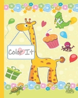 Color It: A coloring Book for Kids to Learn the English Alphabet Letters from A to Z: Animals, Monsters, And Mandalas Alphabet A-Z Coloring Pages: Funny Alphabet Coloring Book For Kids Ages 3+ B08RTC3NCY Book Cover