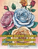 Flowers in Vivid Colors: A Therapeutic Garden for Your Imagination B0CNJYDZ61 Book Cover