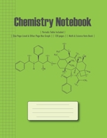 Chemistry Notebook: Lined & Hex Graph || Hexagonal Graph || Class Note Books || Lab Notebook || Organic Chemistry & Biochemistry || with Periodic ... (Composition Books) (Math & Science Notebook) 1670232484 Book Cover