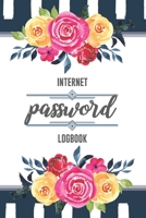 INTERNET Password Logbook: Personal Internet Address and Online Password Organizer,A-Z Tabs Password Logbook, Protect Internet Websites Uesrnames and Passwords Pocket Notebook 1697066151 Book Cover