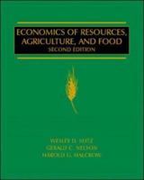 Economics of Resources, Agriculture and Food 1577666240 Book Cover