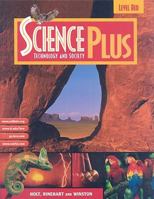 Scienceplus: Technology and Society : Level Red 0030645344 Book Cover