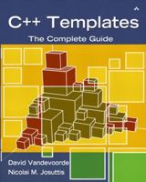 C++ Templates: The Complete Guide 0201734842 Book Cover