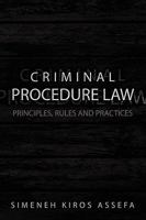 Criminal Procedure Law 1450014518 Book Cover