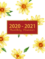 2020-2021 Monthly Planner: at a glance 2020-2021 | 24 Months Agenda Planner with Holiday from Jan 2020 - Dec 2021 Large size  8.5 x 11 2020-2024 ... logbook (2020-2021 see it bigger planner) 1655574337 Book Cover