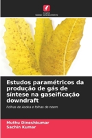 Estudos paramétricos da produção de gás de síntese na gaseificação downdraft (Portuguese Edition) 620825356X Book Cover