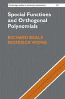 Special Functions and Orthogonal Polynomials 1107106982 Book Cover
