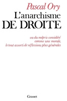 L'anarchisme de droite 224631951X Book Cover