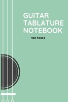 Guitar Tab Notebook: A blank musical notebook for composing your music for Guitar Players, Musicians, Teachers and Students. 100 pages and size 6x9 inches 1709965436 Book Cover