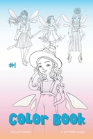 Fairy Princesses - Modern Vibe B092XLPKN2 Book Cover