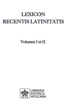 Lexicon recentis latinitatis 8826604703 Book Cover
