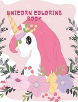 Unicorn Coloring Book: happy unicorns coloring book B08FP2BR6Z Book Cover