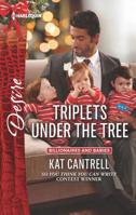 Triplets Under the Tree 0373734271 Book Cover