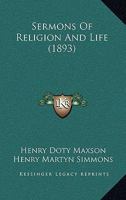 Sermons Of Religion And Life 1164920642 Book Cover