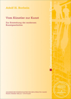 Vom Künstler zur Kunst 3515128042 Book Cover