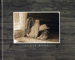 Guest Book (Rustic wood and nature design for cabins, camps, etc.) 1595310541 Book Cover