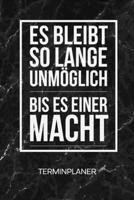 TERMINPLANER: Unternehmer Kalender Entrepreneur Terminkalender - Business Zitat Wochenplaner Motivationsspruch Wochenplanung Motivation Taschenkalender Erfolg To-Do Liste Termine (German Edition) 1672697360 Book Cover