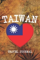TAIWAN: 6x9 Travel planner I Road trip planner I Dot grid journal I Travel notebook I Travel diary I Pocket journal I Gift for Backpacker 1674069928 Book Cover