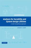 Analyses for Durability and System Design Lifetime: A Multidisciplinary Approach 1107410681 Book Cover