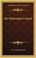 The Philosopher's Quest 1162851945 Book Cover