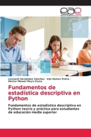 Fundamentos de estadística descriptiva en Python 613734861X Book Cover