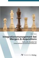 Integrationsmanagement Bei Mergers & Acquisitions 3639394526 Book Cover