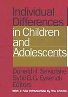 Individual Differences in Children and Adolescents 1560009810 Book Cover