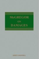 McGregor on Damages 0414064151 Book Cover