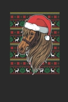 Ugly Christmas - Horse: Graph Paper Journal (6" X 9" - 120 Pages/ 5 Squares per inch) - Ugly Christmas Gift and Holiday Planner For Women, Men, Teens And Kids 1709559063 Book Cover