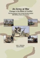 An Army at War: Change in the Midst of Conflict 1494362279 Book Cover