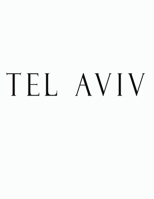 Tel Aviv: Black and White Decorative Book to Stack Together on Coffee Tables, Bookshelves and Interior Design | Add Bookish Charm Decor to Your Home | ... Your unique Fashion Design style | Tel Aviv 1694446077 Book Cover