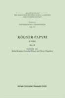 Kolner Papyri 3531099159 Book Cover