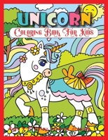 Unicorn Coloring Book For Kids Ages 4-8 Funny Coloring Drawing: A Beautiful Unicorn Coloring Book B08W3VZ9XJ Book Cover