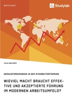 Wieviel Macht braucht effektive und akzeptierte Führung im modernen Arbeitsumfeld? Herausforderungen in der Mitarbeiterführung (German Edition) 3960956169 Book Cover