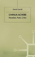 Chinua Achebe 0333490800 Book Cover