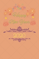 HAPPY NEW YEAR 2020: Line journal Gift 1676769781 Book Cover