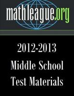 Middle School Test Materials 2012-2013 1304388603 Book Cover