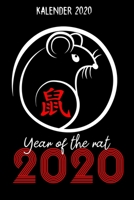 Kalender 2020: Terminkalender Tierzeichen Ratte Als Geschenk F�r Fans Des Chinesischen Horoskopes Jahreskalender 2020 A5 1 Woche 2 Seiten / 6X9 Zoll 120 Seiten / Terminplaner 2020 Klein F�r Chinesen 1655893203 Book Cover