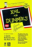 Xml for Dummies Quick Reference 0764503839 Book Cover