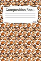 Composition Book: College Ruled Notebook Composition Book Diary Tumeric Roses 1792748779 Book Cover