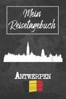 Mein Reisetagebuch Antwerpen: 6x9 Reise Journal I Notizbuch mit Checklisten zum Ausfüllen I Perfektes Geschenk für den Trip nach Antwerpen (Belgien) für jeden Reisenden (German Edition) 1678939099 Book Cover