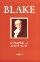Blake: Complete Writings: with Variant Readings 0192810502 Book Cover