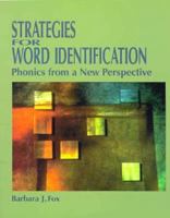 Strategies for Word Identification: Phonics from a New Perspective 002339191X Book Cover