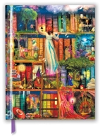 Aimee Stewart: Treasure Hunt Bookshelves (Blank Sketch Book) (Luxury Sketch Books) 1787555933 Book Cover