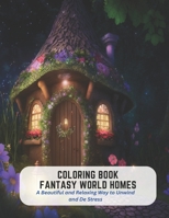 Coloring Book Fantasy World Homes: A Beautiful and Relaxing Way to Unwind and De Stress B0C5KLNZNG Book Cover