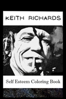 Self Esteem Coloring Book: Keith Richards Inspired Illustrations B093RWX8BH Book Cover