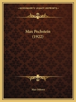 Max Pechstein 1165426188 Book Cover