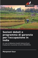 Sezioni deboli e programma di garanzia per l'occupazione in India (Italian Edition) 6207727185 Book Cover